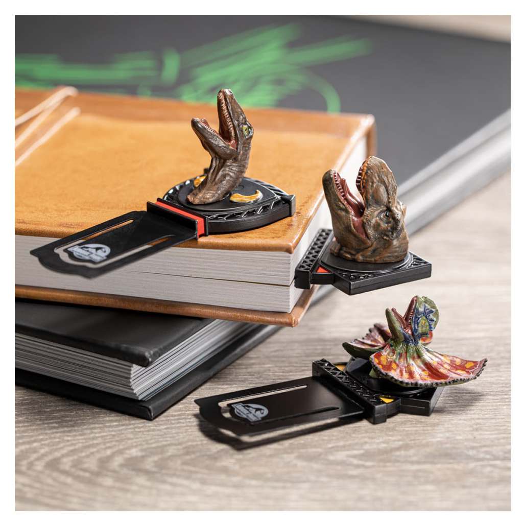 Jurassic Park Litteraturmärken Set noble collections