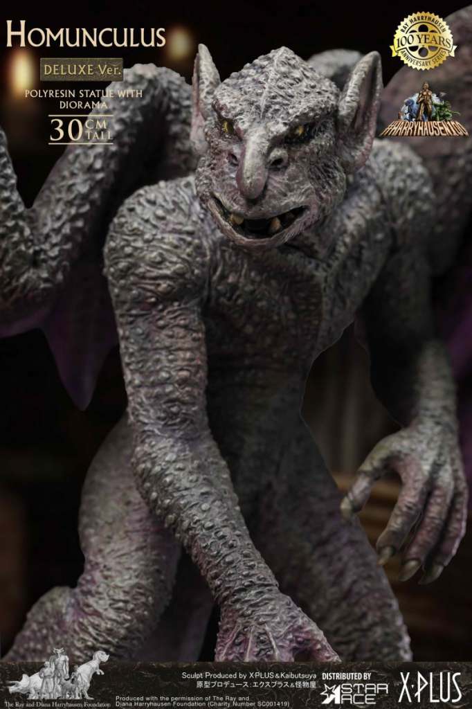 Ray Harryhausen Homunculus Deluxe Staty star ace