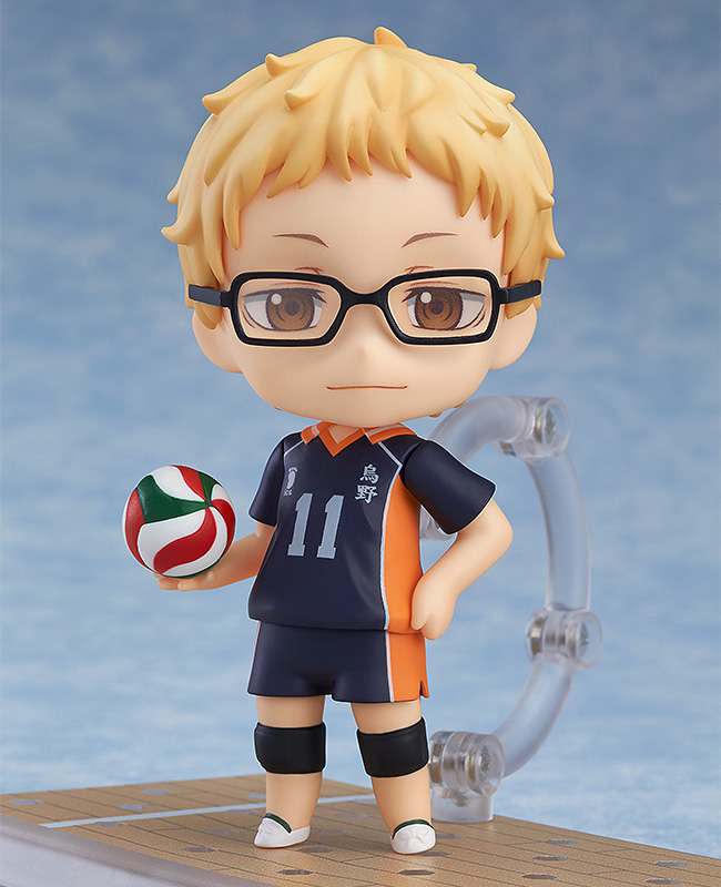 Haikyu!! Kei Tsukishima Nendoroid 4:e upplagan orange rouge
