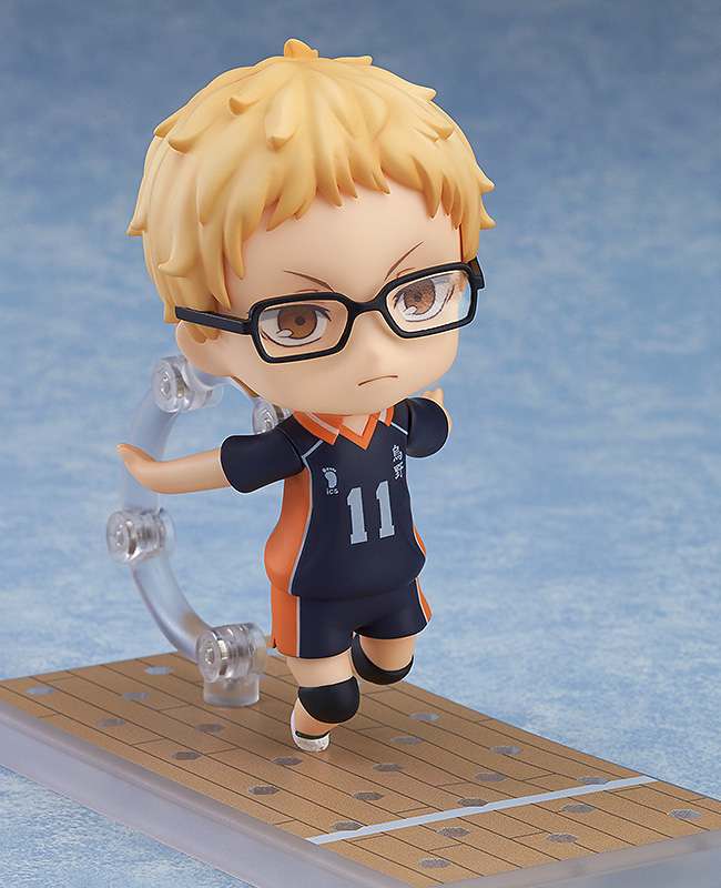 Haikyu!! Kei Tsukishima Nendoroid 4:e upplagan orange rouge
