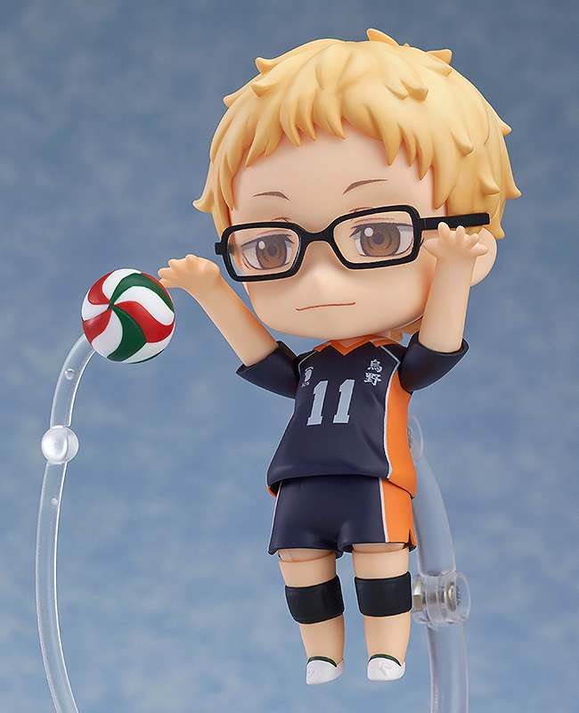 Haikyu!! Kei Tsukishima Nendoroid 4:e upplagan orange rouge