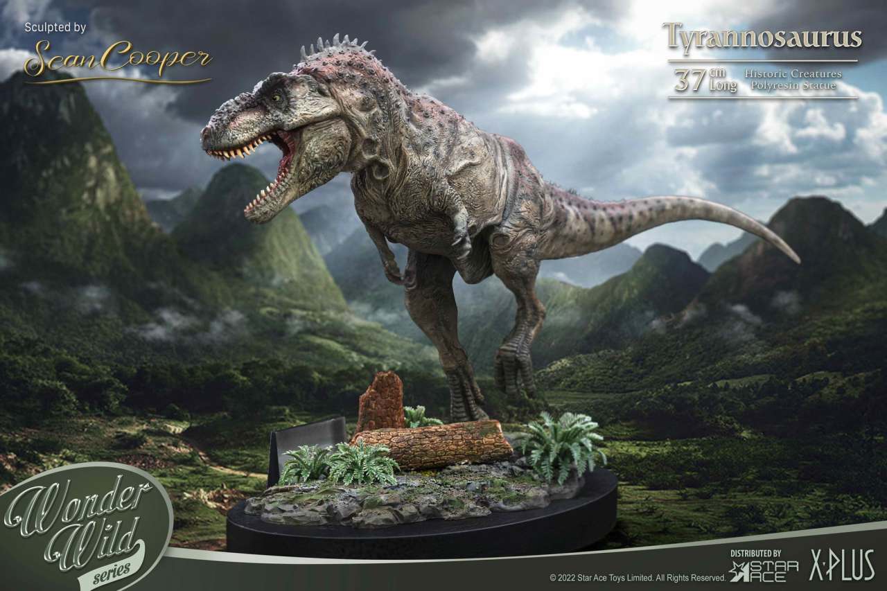 Tyrannosaurus rex Deluxe Resin Statue star ace