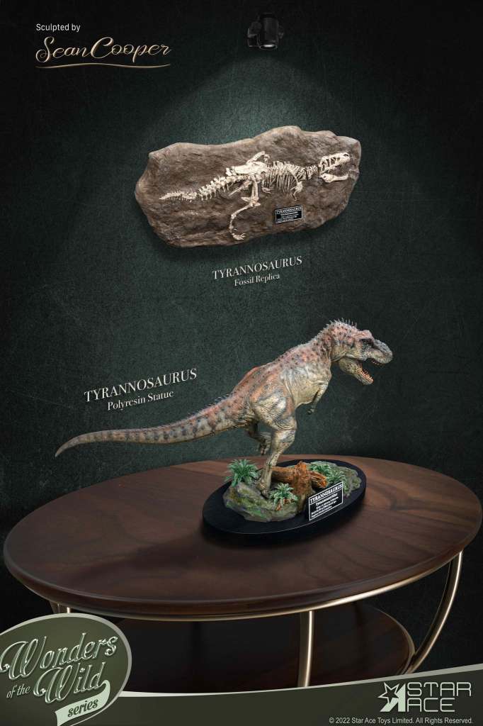 Tyrannosaurus rex Deluxe Resin Statue star ace