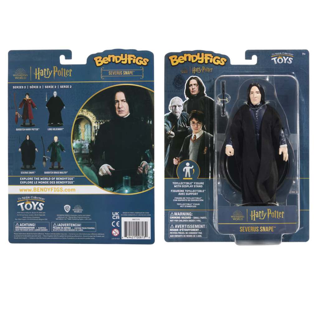 Hälsosam HP Severus Snape Bendyfig - En Samlarfigur noble collections