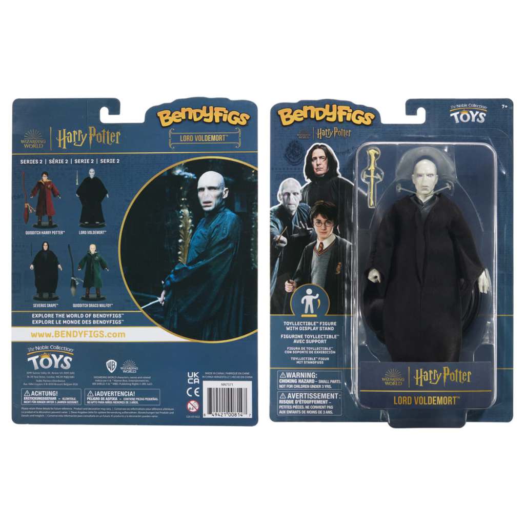HP Lord Voldemort Bendyfig - Flexibel Samlarfigur noble collections