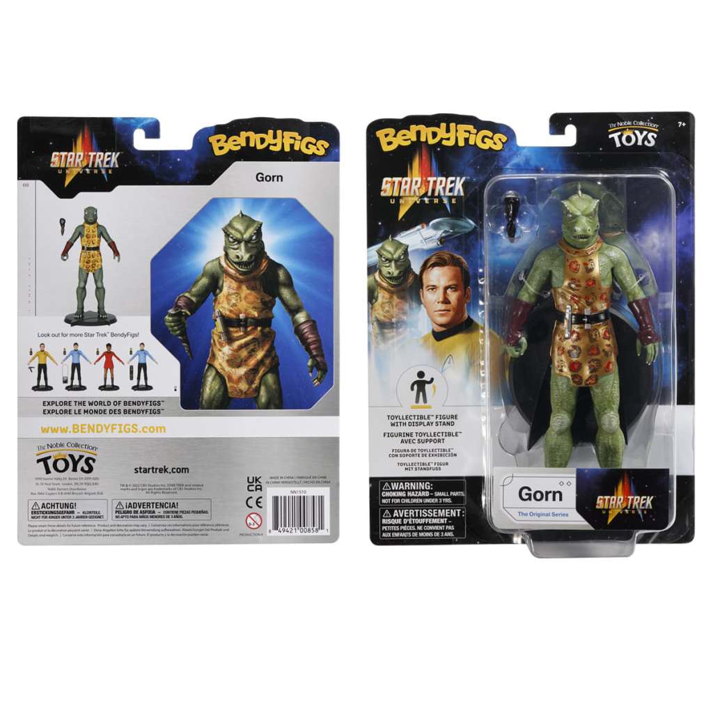 Star Trek Gorn Bendyfig noble collections