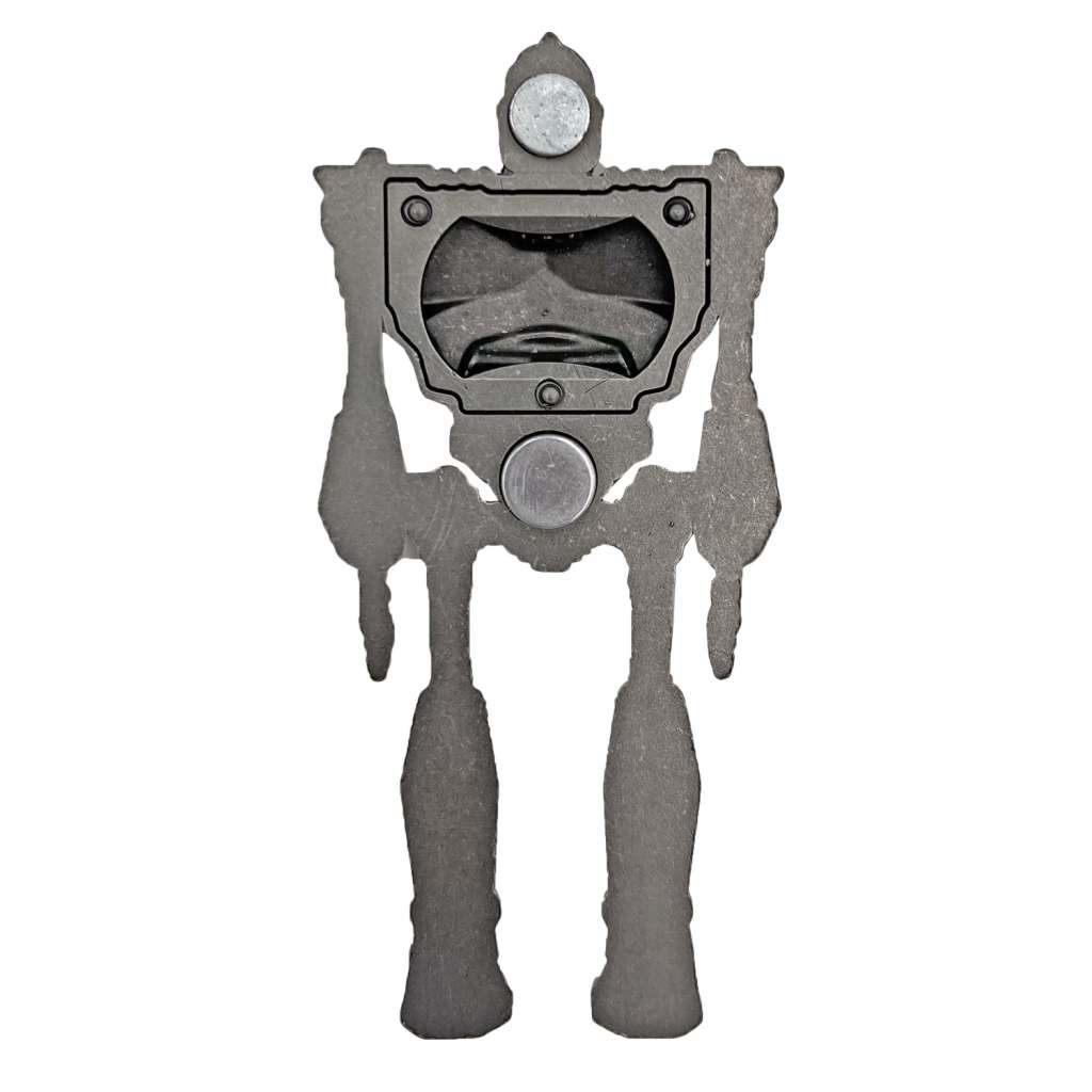 The Iron Giant Metallöppnare factory ent