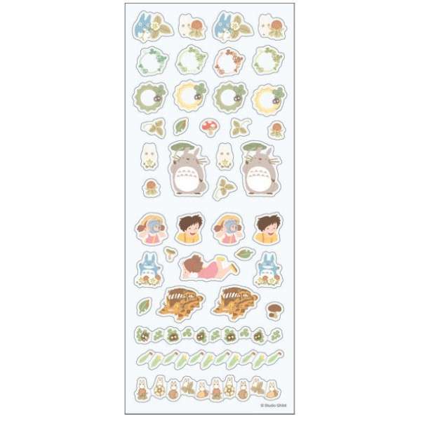 Totoro Mini Klistermärken studio ghibli