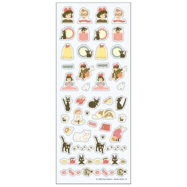 Kiki's Delivery Service Mini Stickers studio ghibli