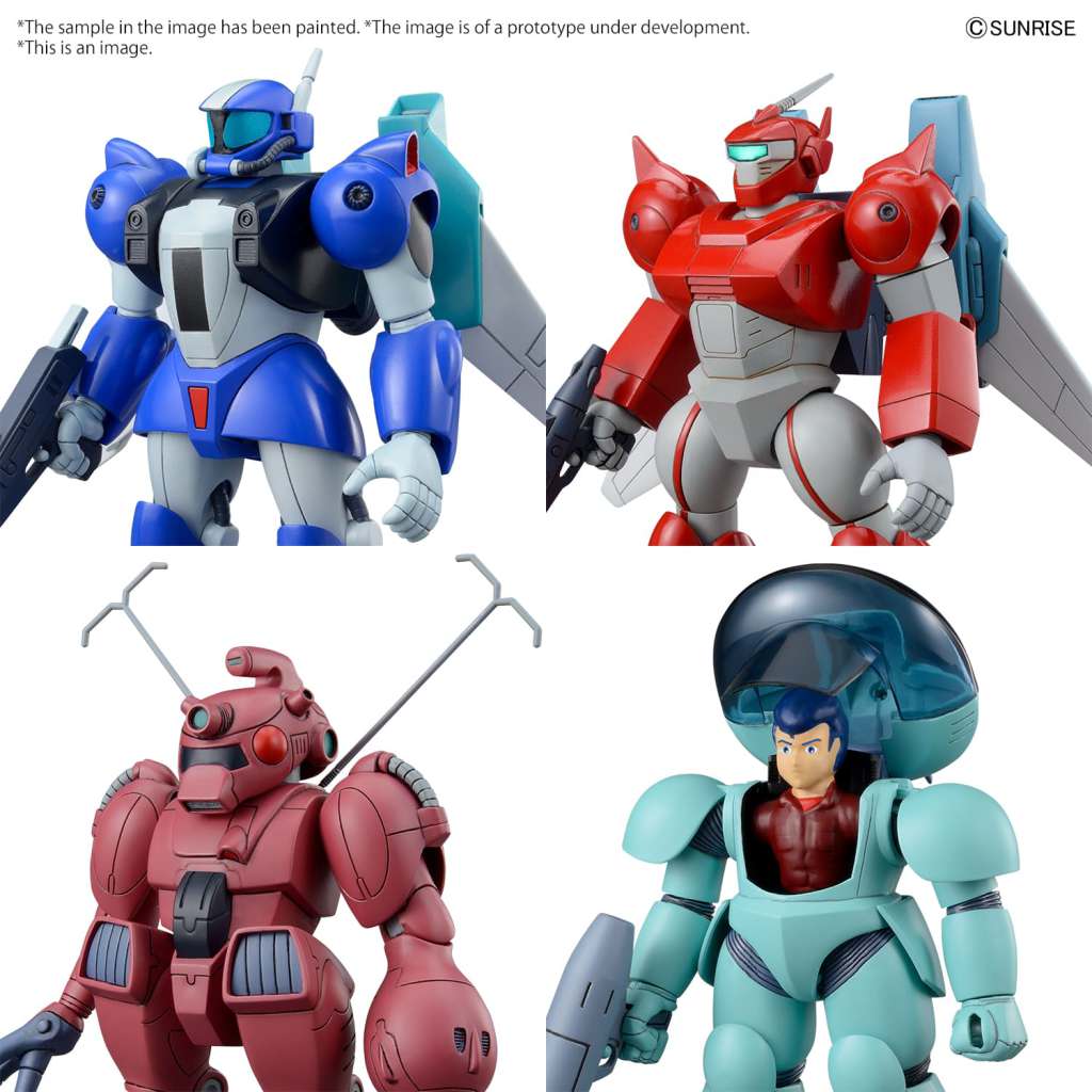 Rund Vernian Vifam Set 2 bandai model kit gunpla