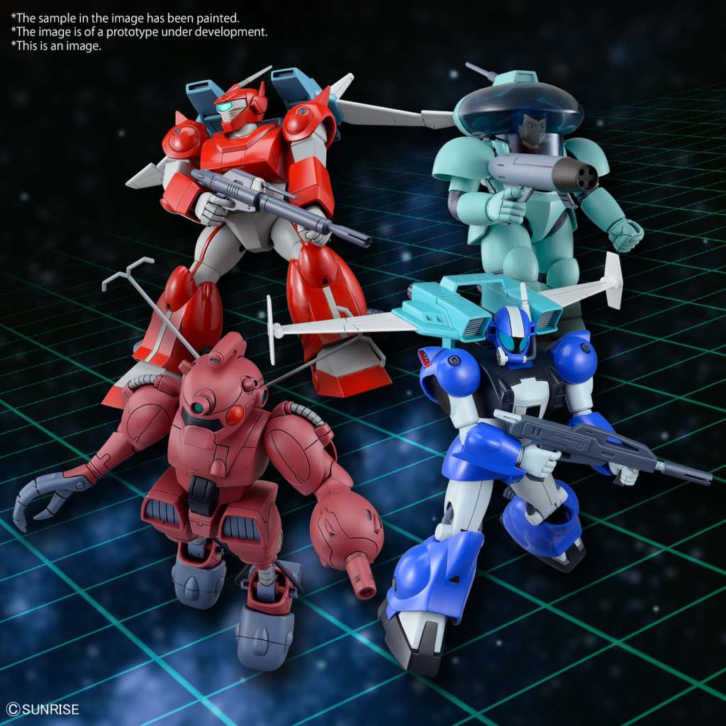 Rund Vernian Vifam Set 2 bandai model kit gunpla