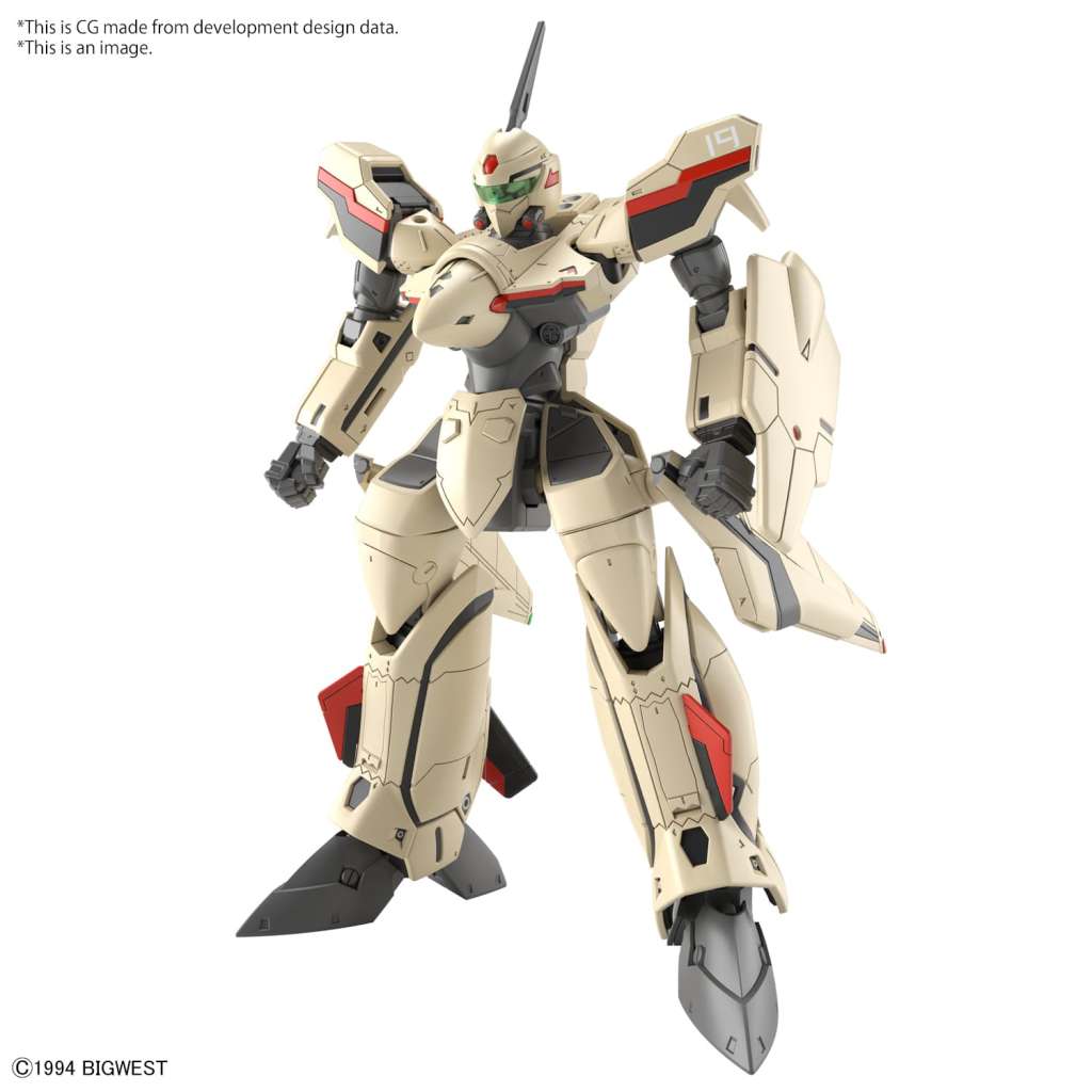 Hg yf-19 1/100 - Modell av hög kvalitet bandai model kit gunpla
