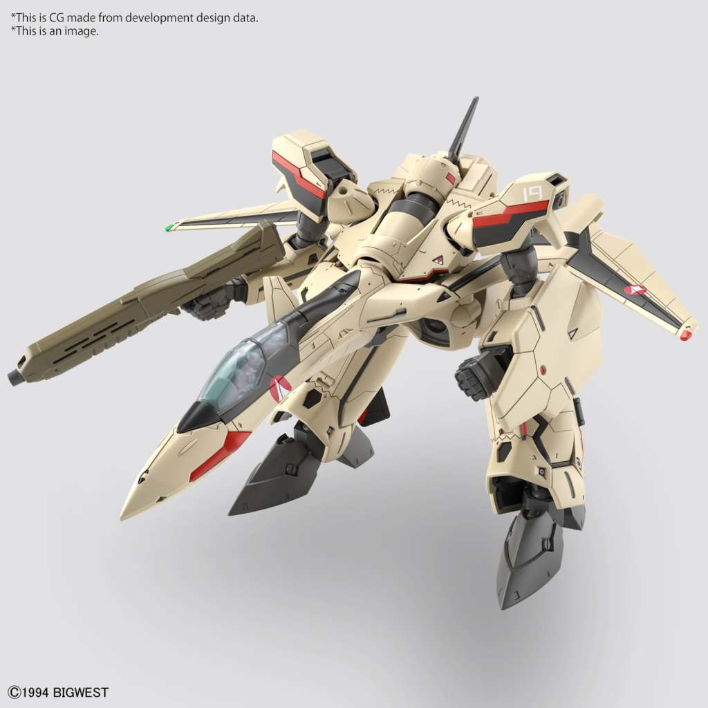 Hg yf-19 1/100 - Modell av hög kvalitet bandai model kit gunpla