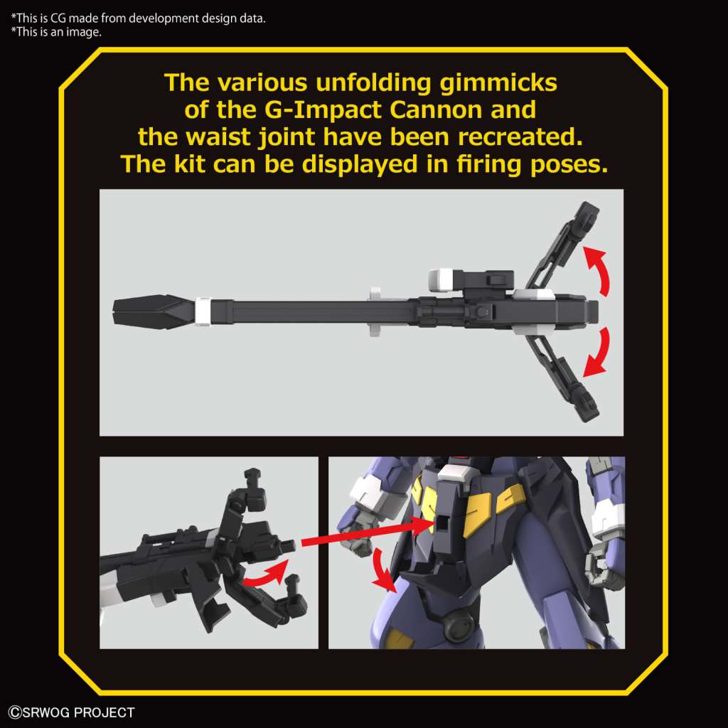 Hg Huckebein MK II Byggsats bandai model kit gunpla