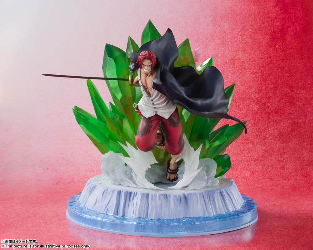One Piece Zero Extra Battle Shanks och Uta Staty bandai