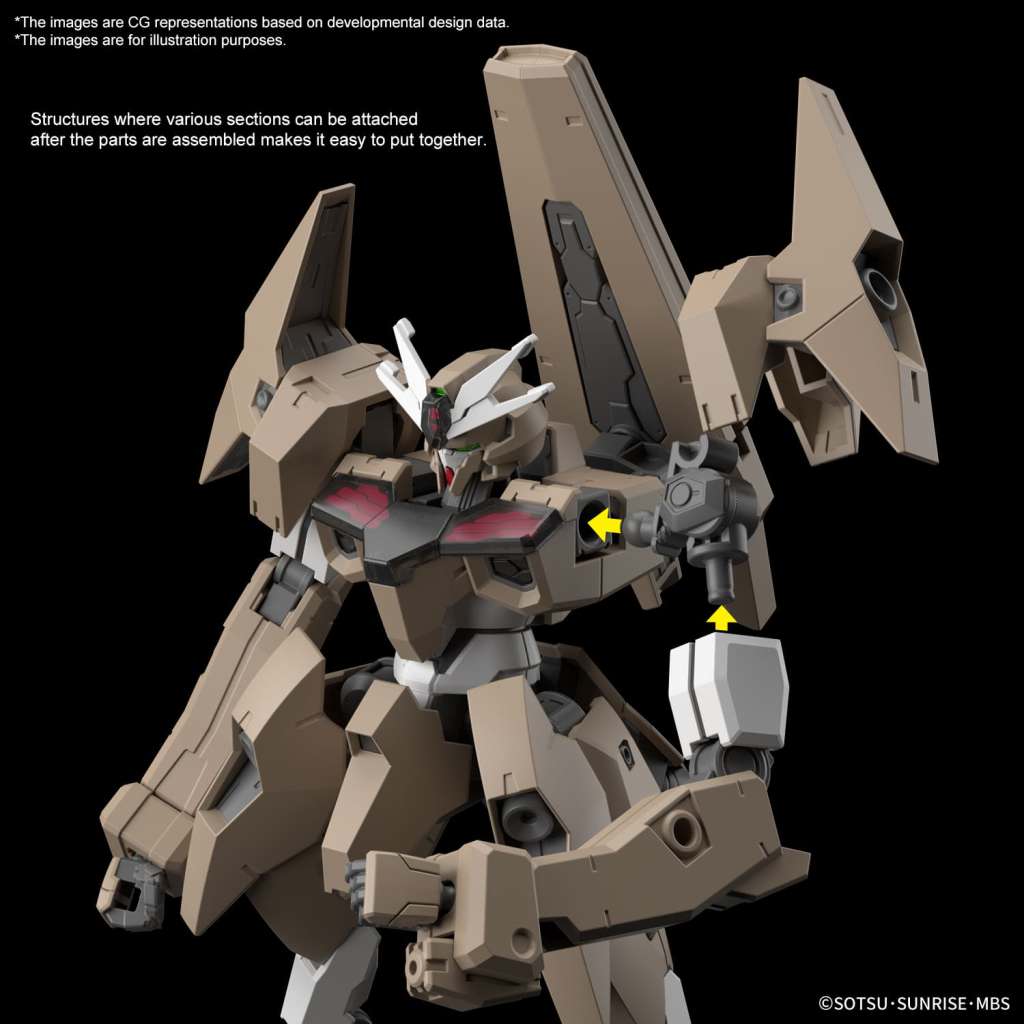 HG Gundam Lfrith Thorn 1/144 - Modellkit bandai model kit gunpla