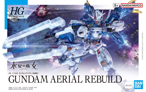 HG Gundam Aerial Rebuild 1/144 – Byggsats av hög kvalitet bandai model kit gunpla
