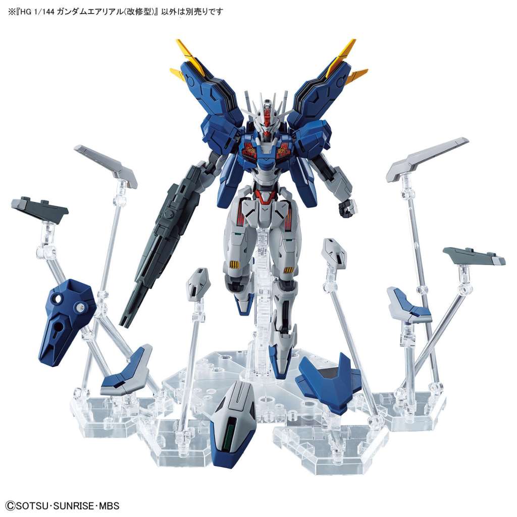 HG Gundam Aerial Rebuild 1/144 – Byggsats av hög kvalitet bandai model kit gunpla