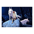 Princess Mononoke San och Moro 1000 Pussel - Robotto