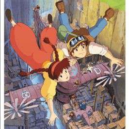 Castle i/t Sky 1000-pussel från Studio Ghibli studio ghibli