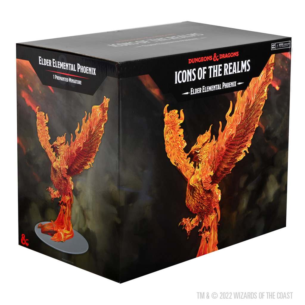 D&D Icons of the Realms Äldre Elemental Fenix wizkids