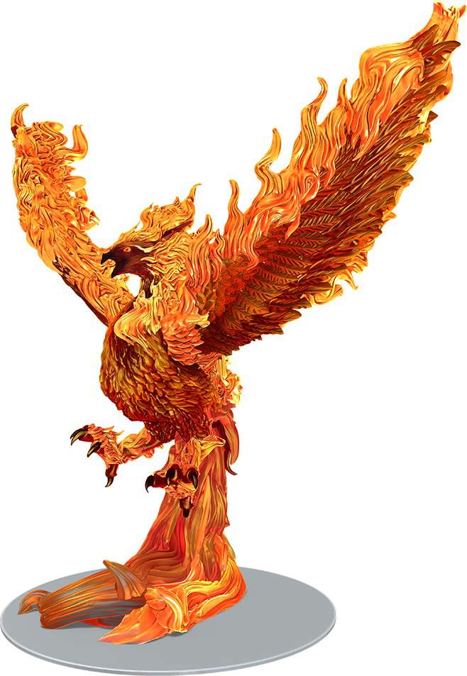 D&D Icons of the Realms Äldre Elemental Fenix wizkids