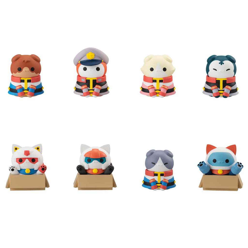 Ms Gundam Nyandam Earth Fed Forces Box - Mega Cat Project megahouse