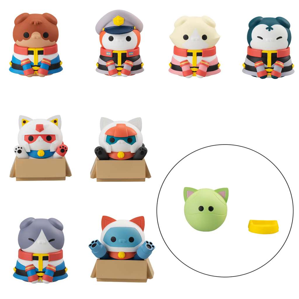 Ms Gundam Nyandam Earth Fed Forces Box - Mega Cat Project megahouse