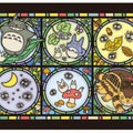 Totoro 208-delars Färgat Glas Pussel - Robotto