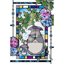 Totoro Regn Umbrella - 126 Delar Stained Glass Pussel studio ghibli