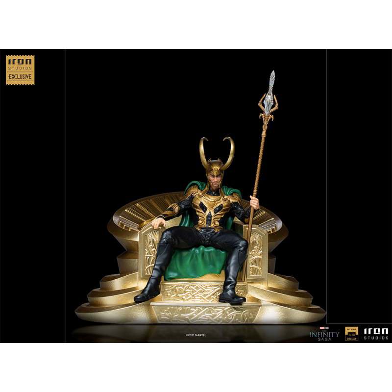 Loki Infinity Saga DLX Art Scale 1/10 Statue iron studios