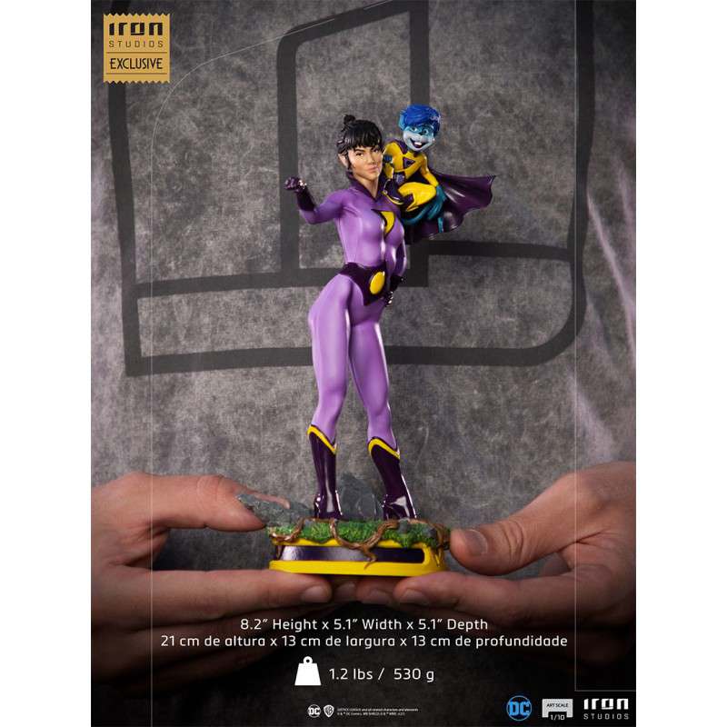 Wonder Twins Art Scale 1/10 Staty iron studios