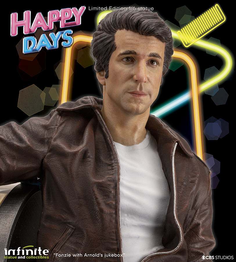 Fonzie Happy Days 1/6 Resin Staty infinite statue