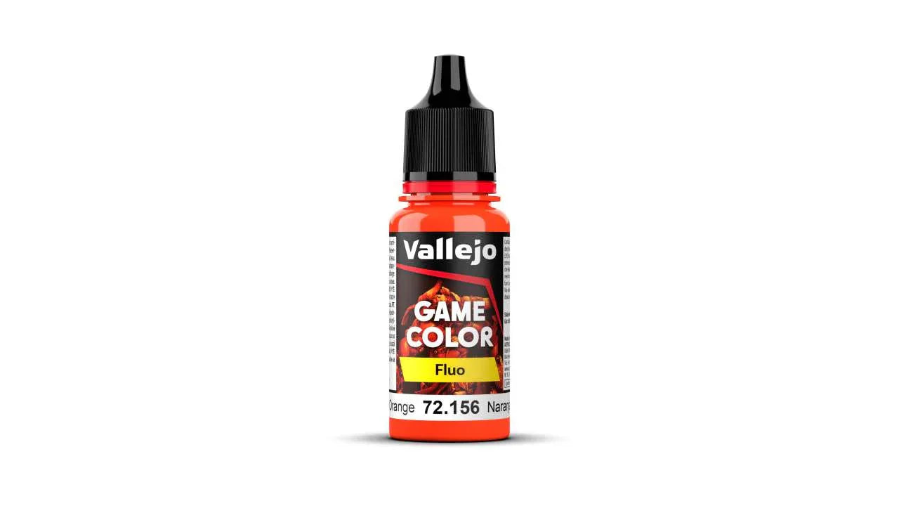 Game Color 72156 Fluo Orange - Dazzling Paint for Models - Robotto