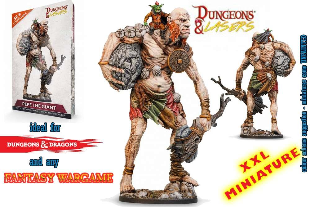 Dungeons & Laserspepe The Giant Miniature Set - Robotto