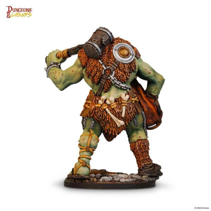 Dungeons & Lasers: Yahazzal the Hungry Troll Miniature Set - Robotto