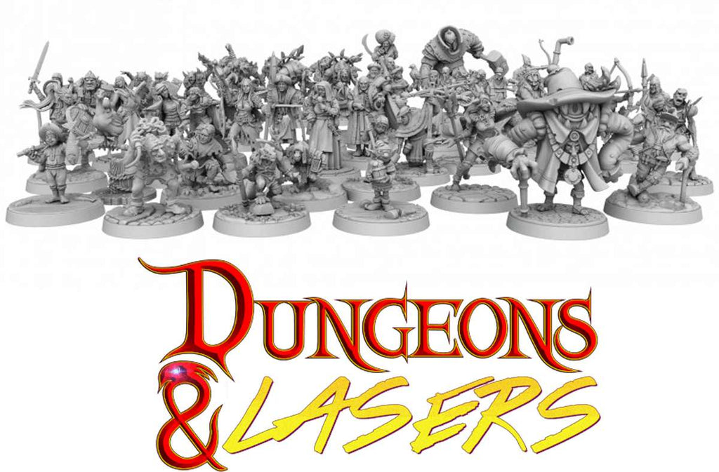 Dungeons & Lasers NPC Miniature Pack archon games