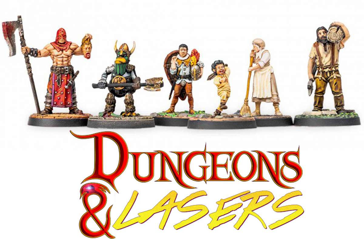 Dungeons & Lasers NPC Miniature Pack archon games