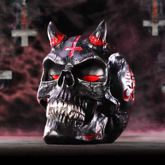 James Ryman Infernal Skull Figur nemesis now