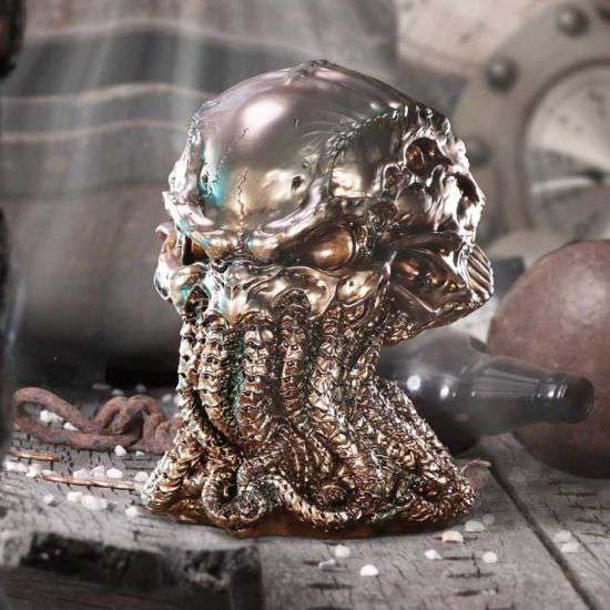 James Ryman Steampunk Cthulhu Skallefigur nemesis now