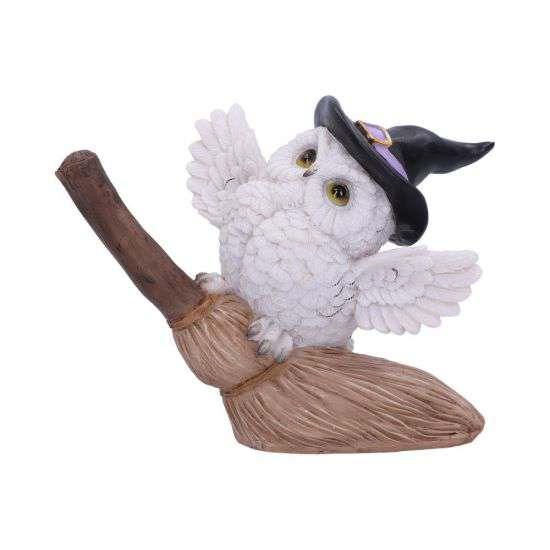 Snowy Flight Owl Statue - Robotto