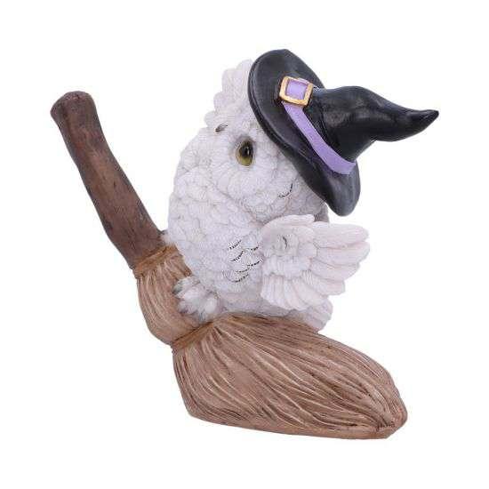 Snowy Flight Owl Statue - Robotto