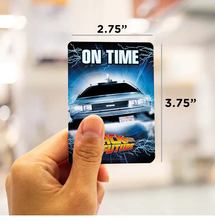 Back to the Future Dubbel Sidig Magnet aquarius ent