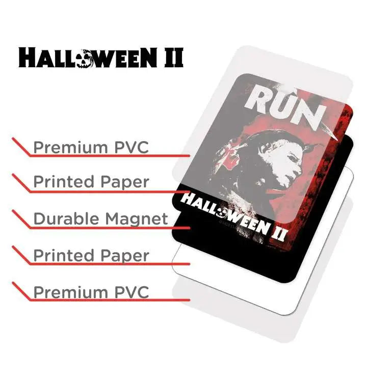 Halloween 2 Dubbelvänt Magnet