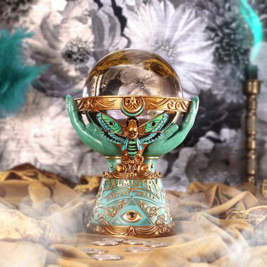 The teller palmistry crystal ball holder