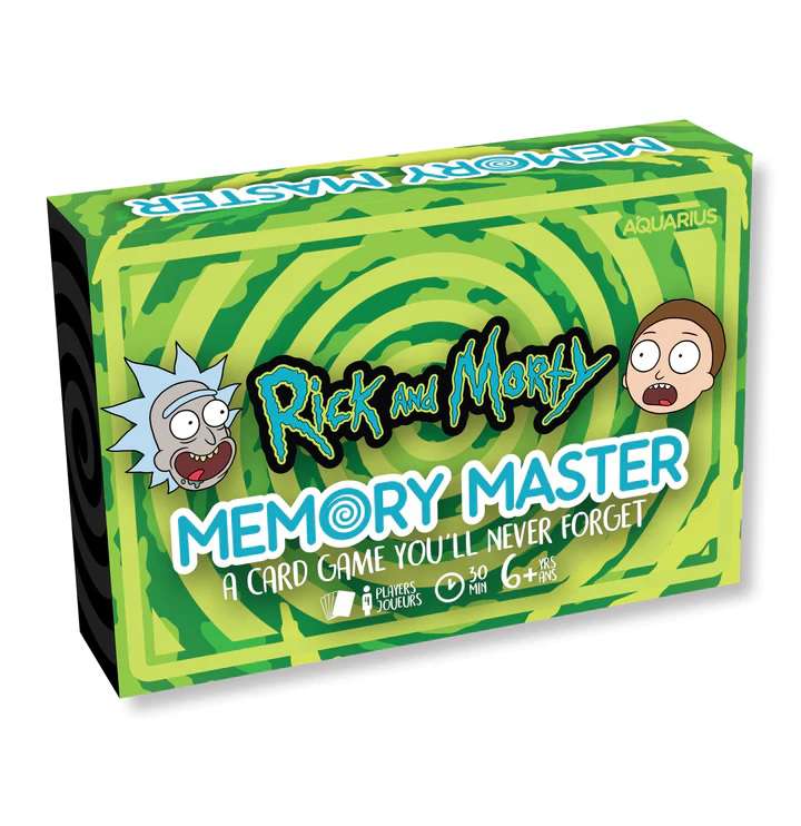 Rick and Morty Memory Card Game aquarius ent