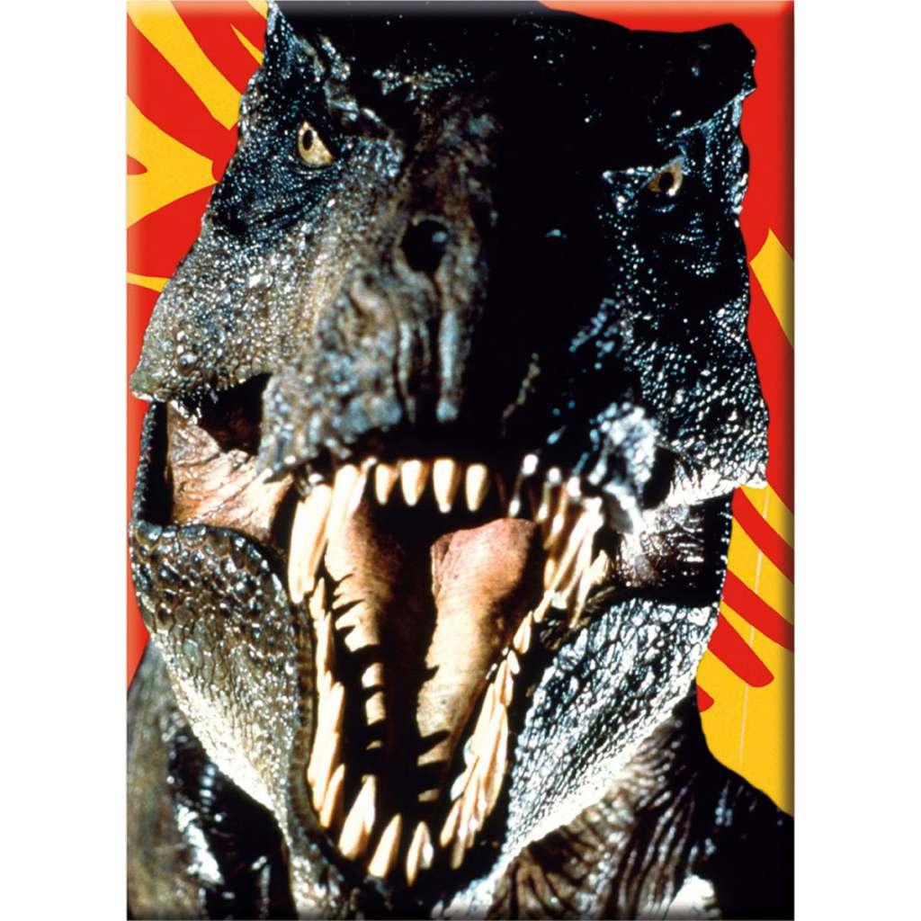 Jurassic Park T-Rex Flat Magnet - Robotto