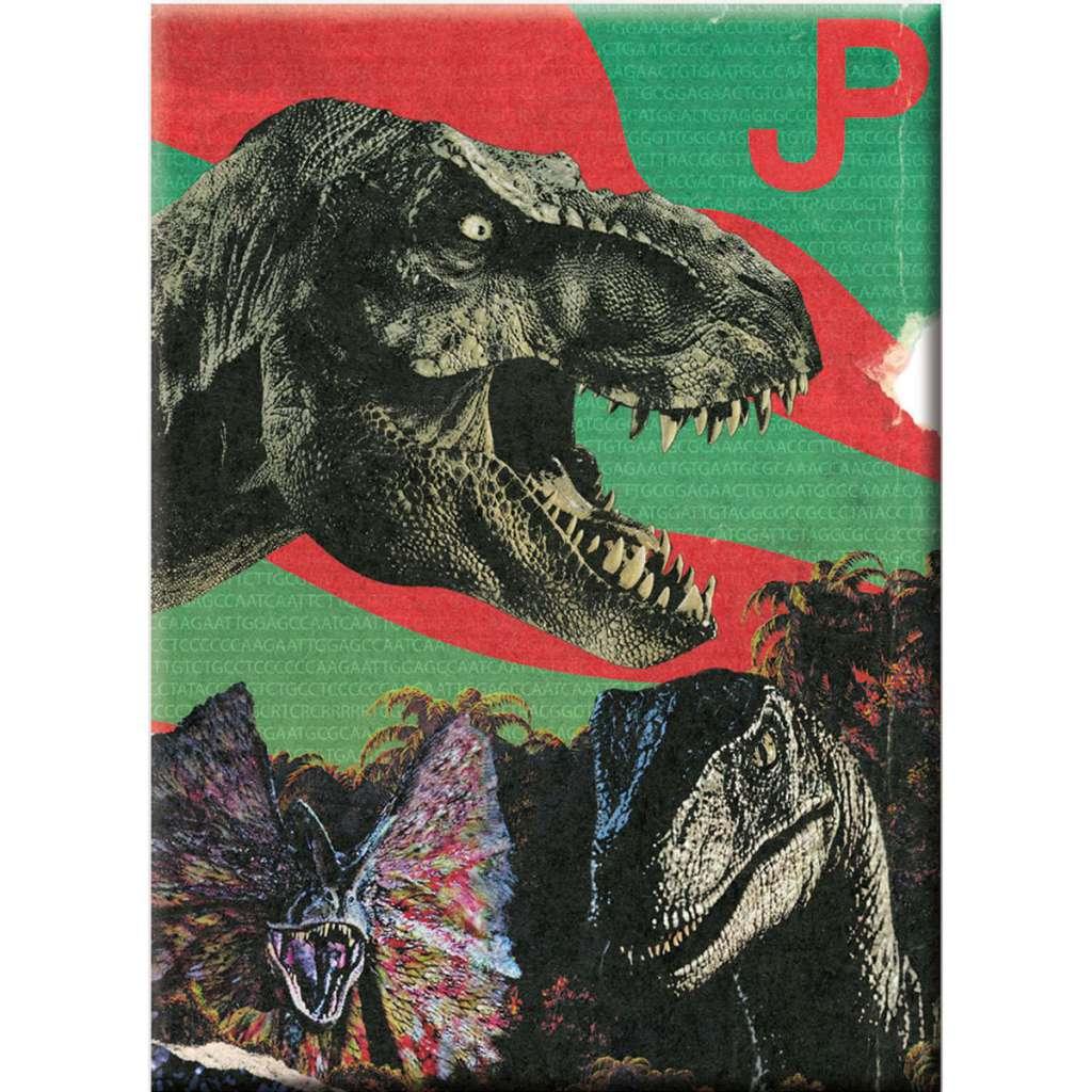 Jurassic Park Collage Magnet - Robotto