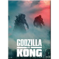 Godzilla Vs Kong En Skiva Platt Magnet