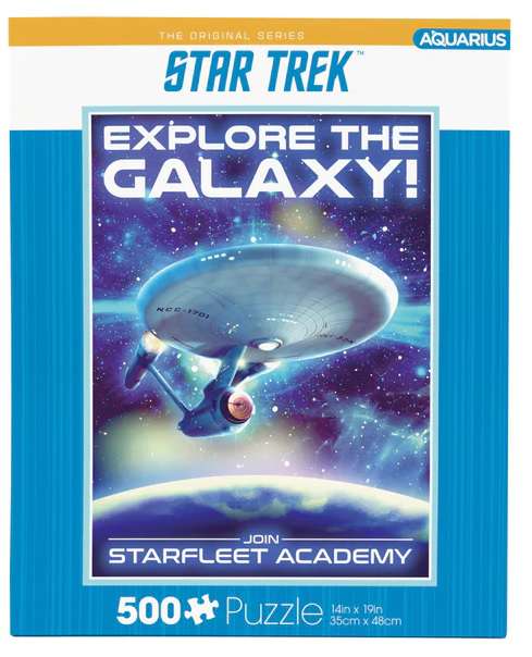Star Trek Travel 500-Pussel aquarius ent